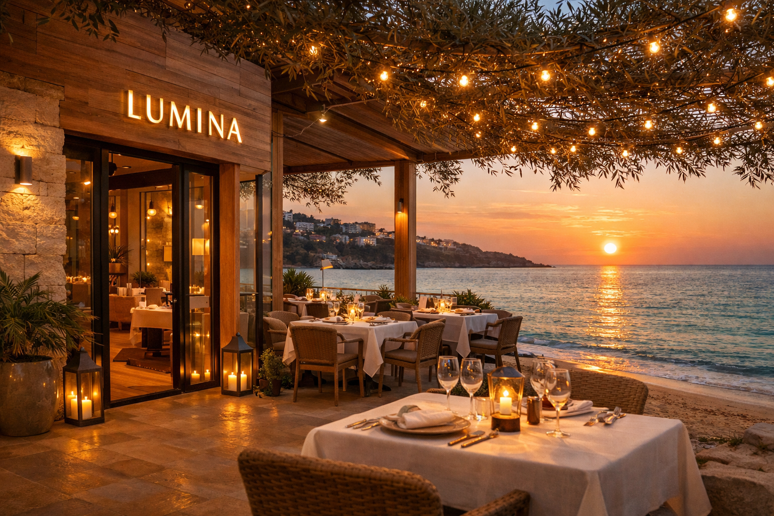 Lumina Fine Dining Interior